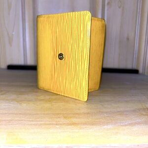 Louis Vuitton Yellow and Purple Wallet